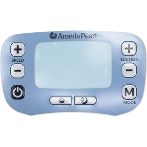 Ameda Pearl Breast Pump Replacement Front Panel Overlay