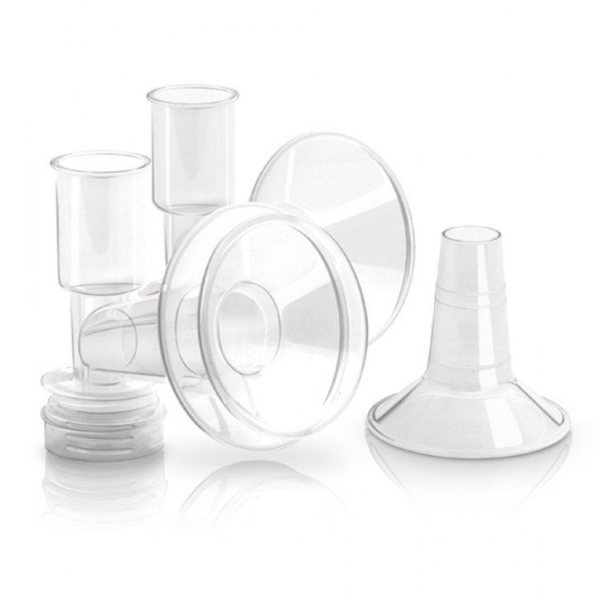 Ameda CUSTOMFIT BREAST FLANGES XX-LARGE (36.0 MM)+ X-LARGE INSERTS (32.5 MM)(2 of each size per box)